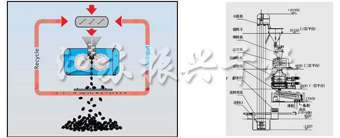 GZL系列干法輾壓造粒機